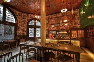 Haunted 1886 Café inside Driskill Hotel in Austin