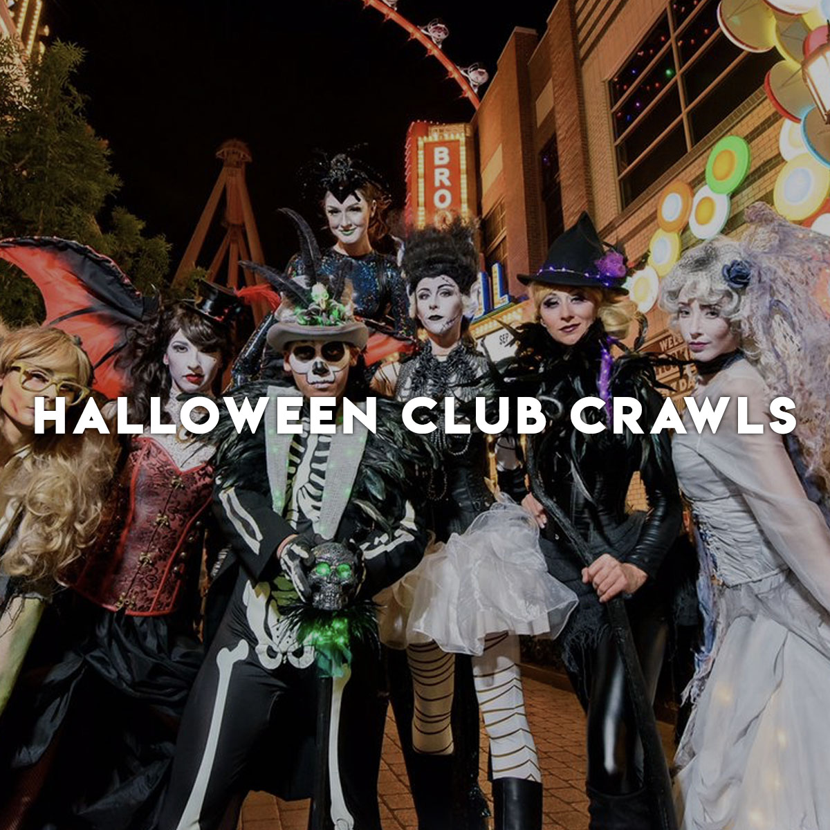 Halloween Club Crawls in Las Vegas Las Vegas Club Crawl