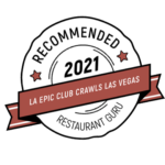RestaurantGuru: Las Vegas Certificate of Excellence