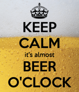 Beer o'clock
