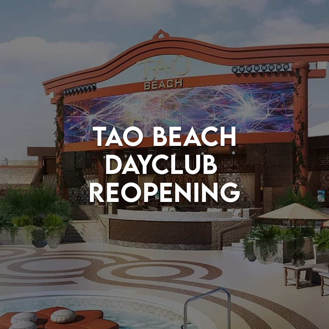 Tao Beach Dayclub #39 s Reopening Las Vegas