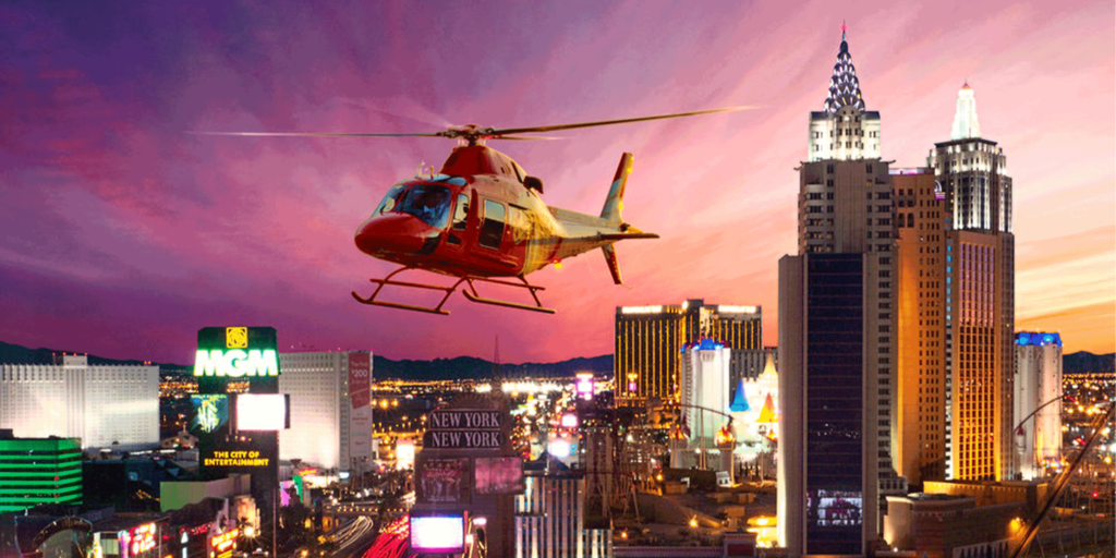 Helicopter Tour over Las Vegas Strip