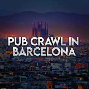 pub crawl in Barcelona