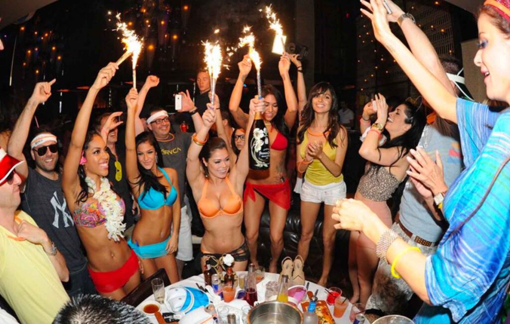 bottle service vegas