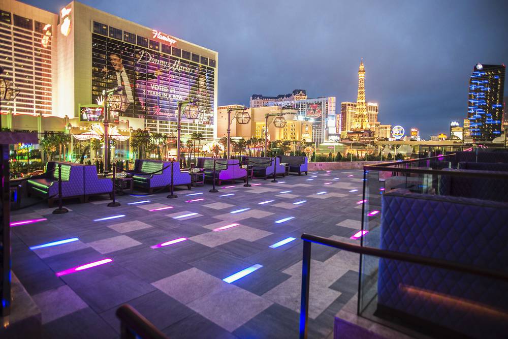 omnia terrace in Vegas