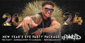 New Year's Eve in Las Vegas with Pauly D