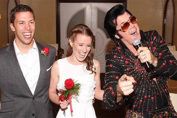 elvis wedding