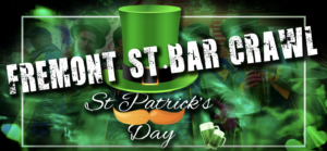 St Patricks Day Fremont Street Bar Crawl