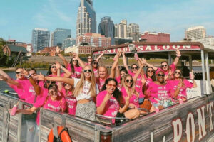Nashville bachelorette party on Broadway