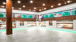 Interior of Jardin Dispensary in Las Vegas