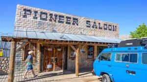 Haunted Pioneer Saloon Las Vegas with ghostly history