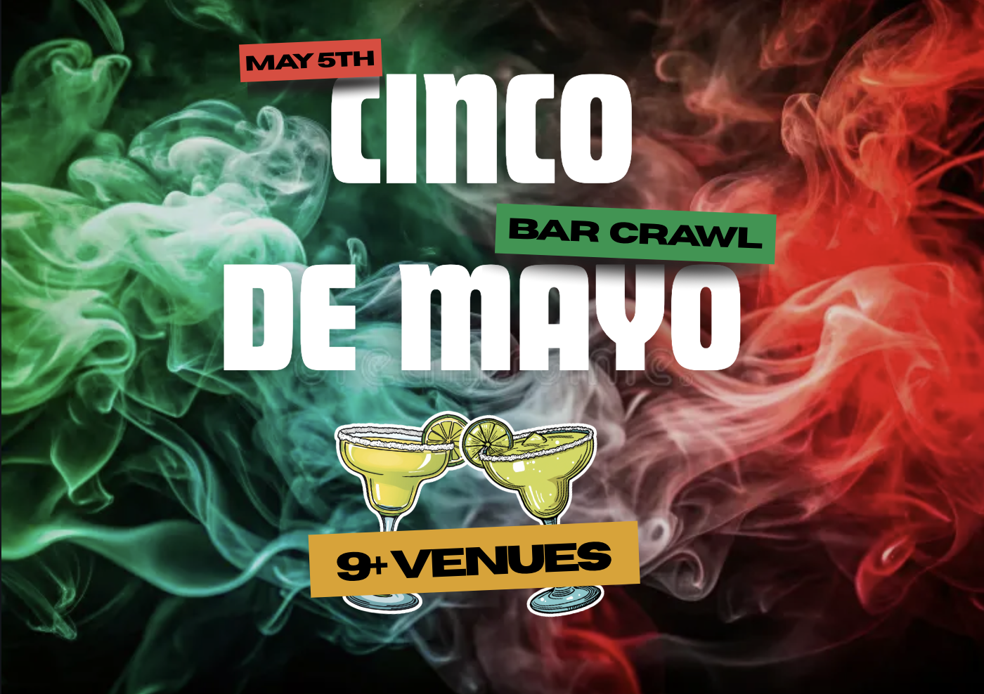 cinco de mayo las vegas bar crawl 2026