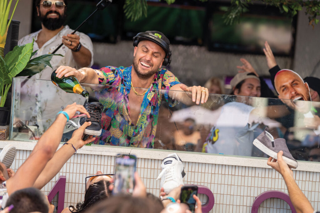 fisher at dayclub in Las vegas