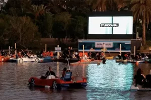 boat cinema event in august in LA