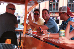 Nashville bachelor party bar hopping on Broadway