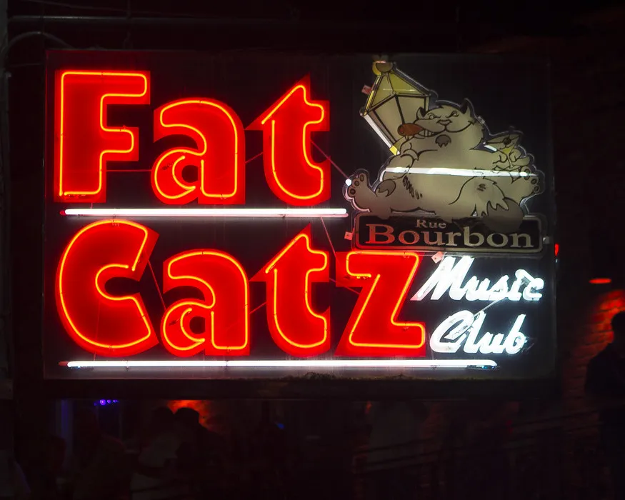 venue - fat catz - new orleans